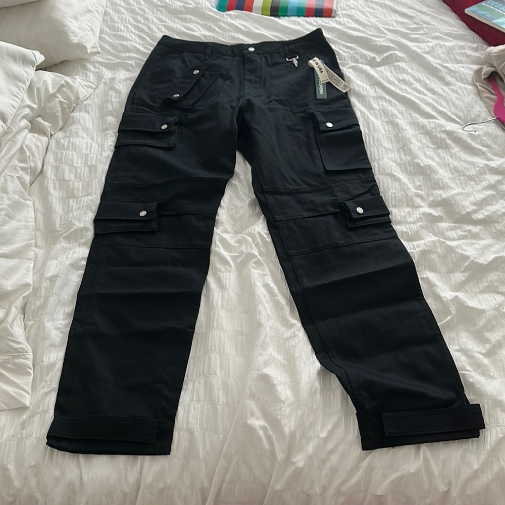 REESE COOPER Black Cargo Pants - NWT